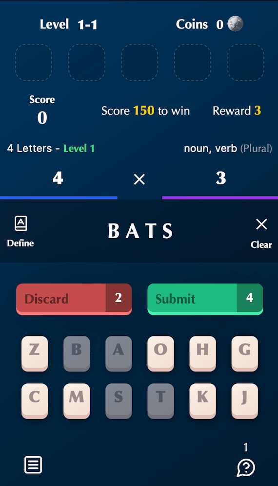 Word Craft Game Screenshot